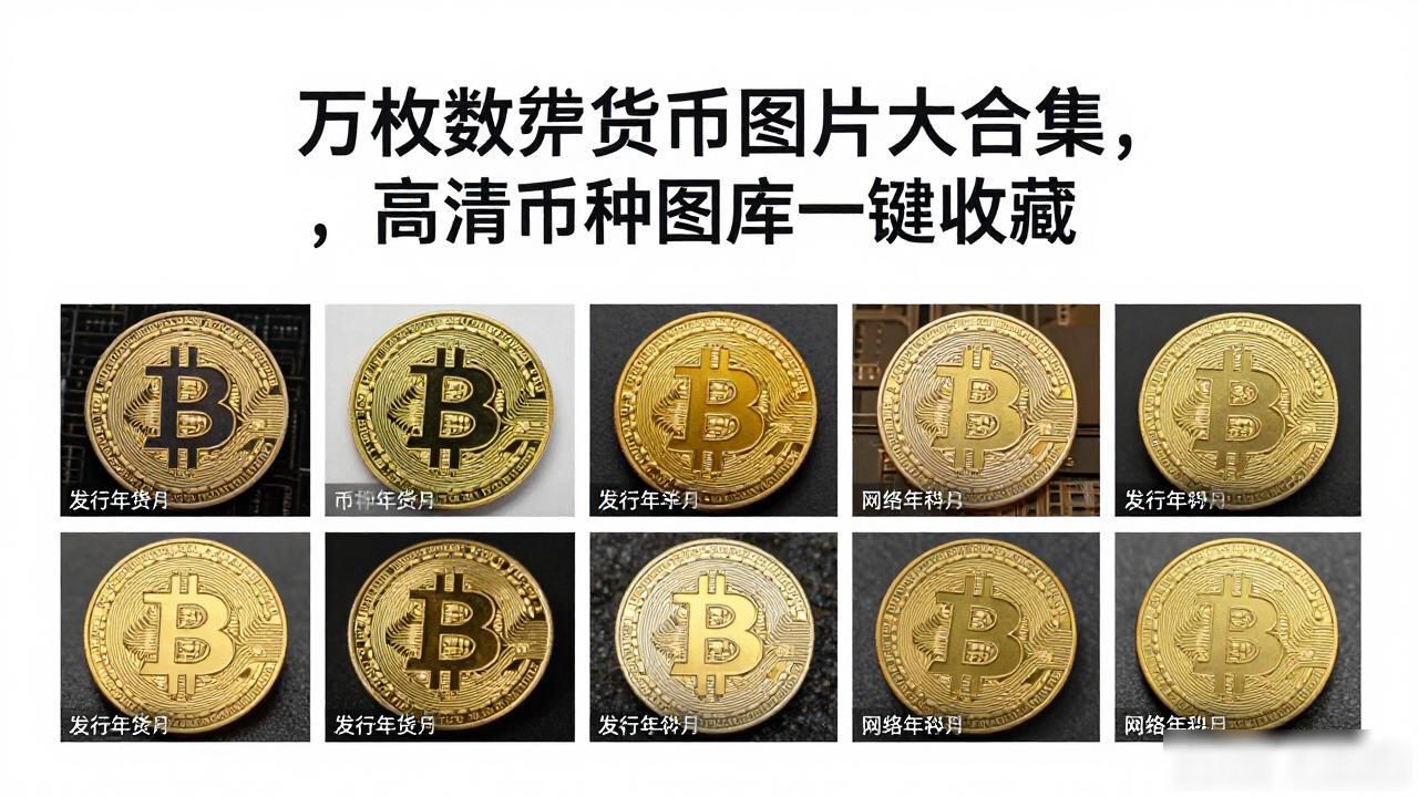 万枚数字货币图片大合集，高清币种图库一键收藏