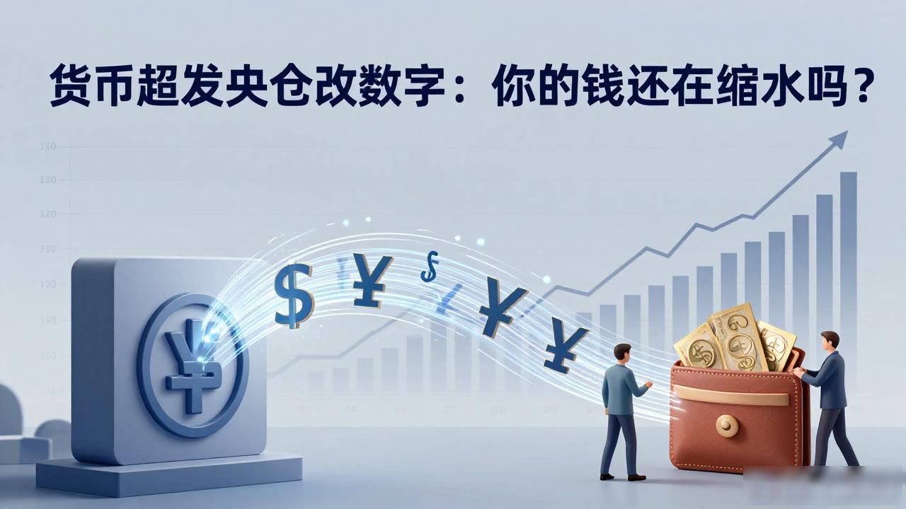 货币超发央行改数字：你的钱还在缩水吗？