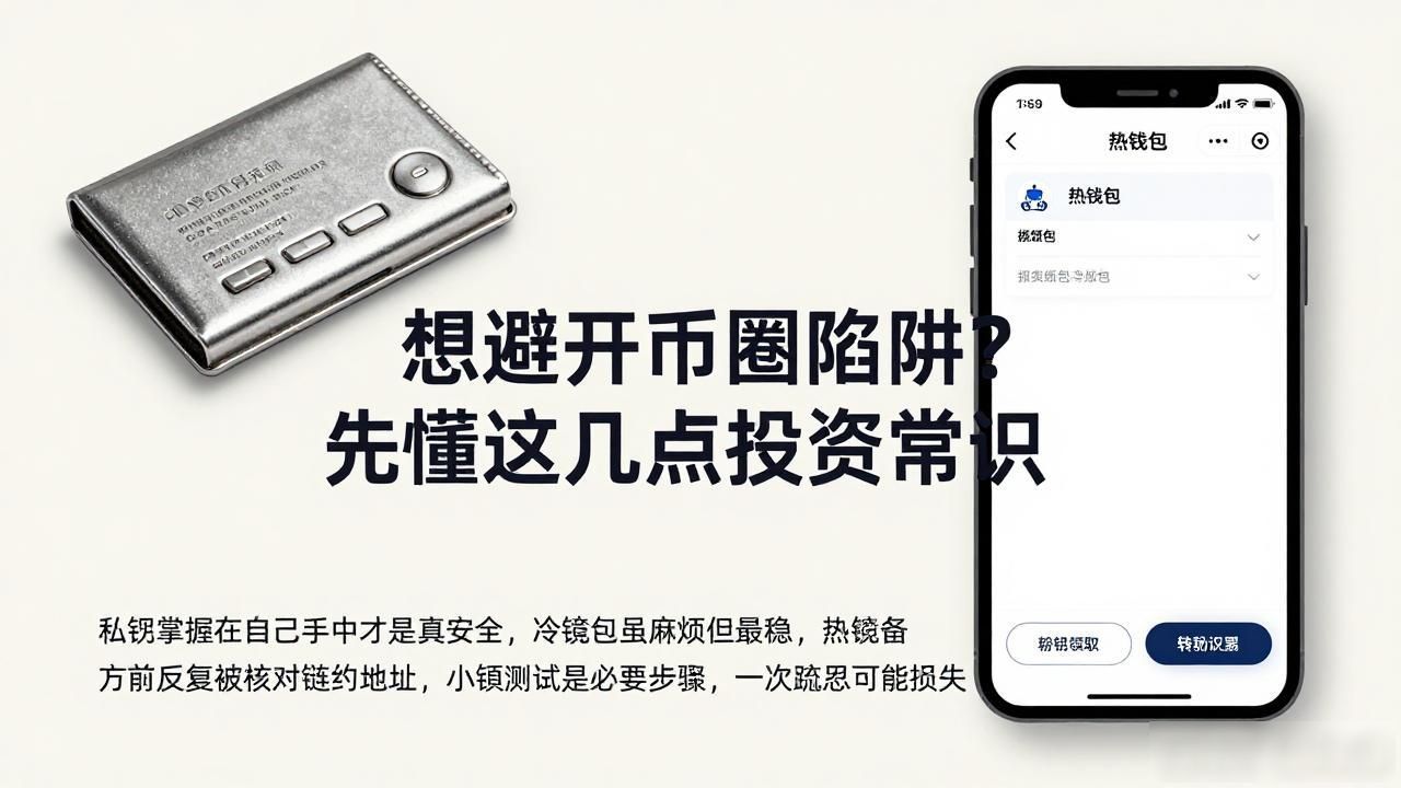 想避开币圈陷阱？先懂这几点投资常识