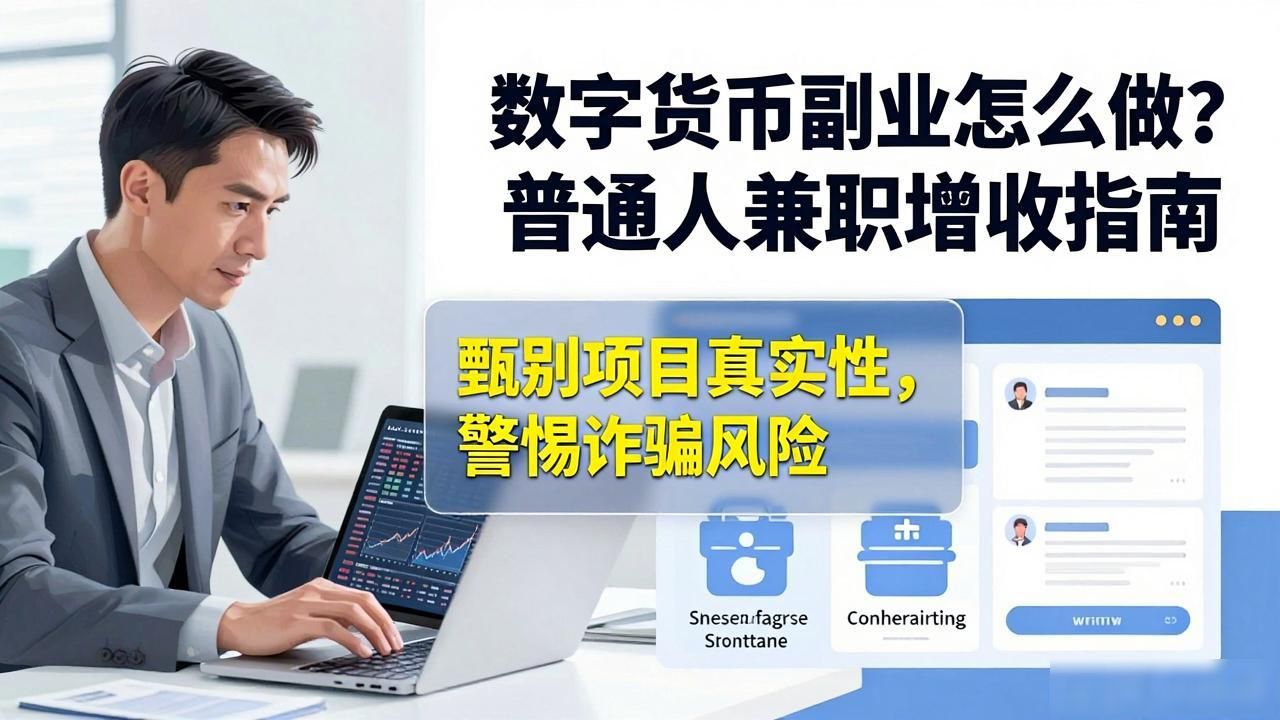 数字货币副业怎么做？普通人兼职增收指南