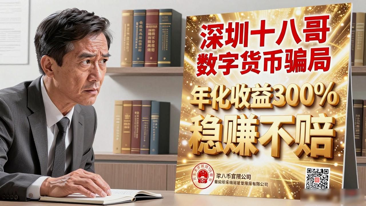 深圳"十八哥"数字货币骗局揭秘：别被高收益迷了眼