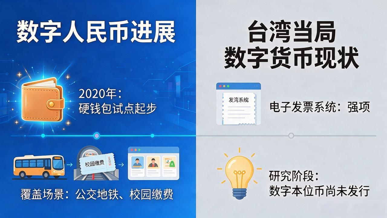 台湾当局数字货币试点到底啥进展？跟咱们数字人民币差多少
