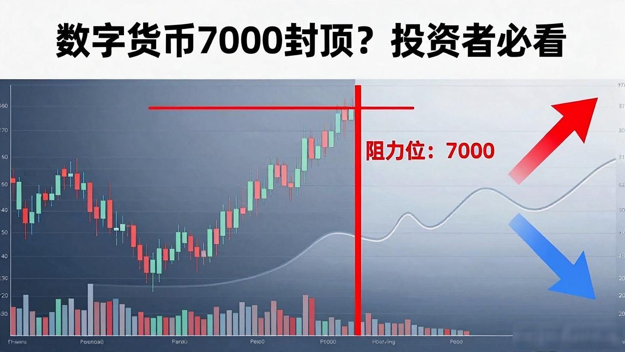 数字货币7000封顶_数字资产7000心理天花板_数字货币7000点位突破阻力