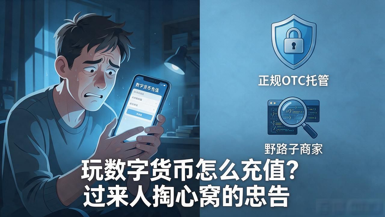 玩数字货币怎么充值？过来人掏心窝的忠告