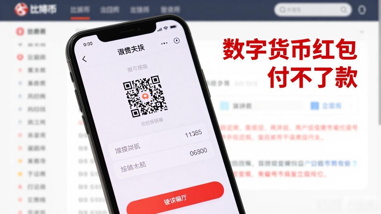 数字货币红包付不了款怎么办？一文讲清原因和解决办法