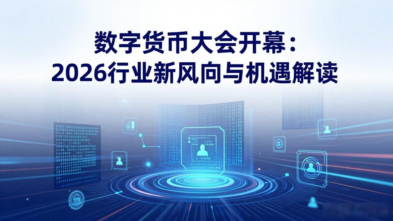数字货币大会开幕式_2026年数字货币金融格局重塑_合规化机构化新阶段