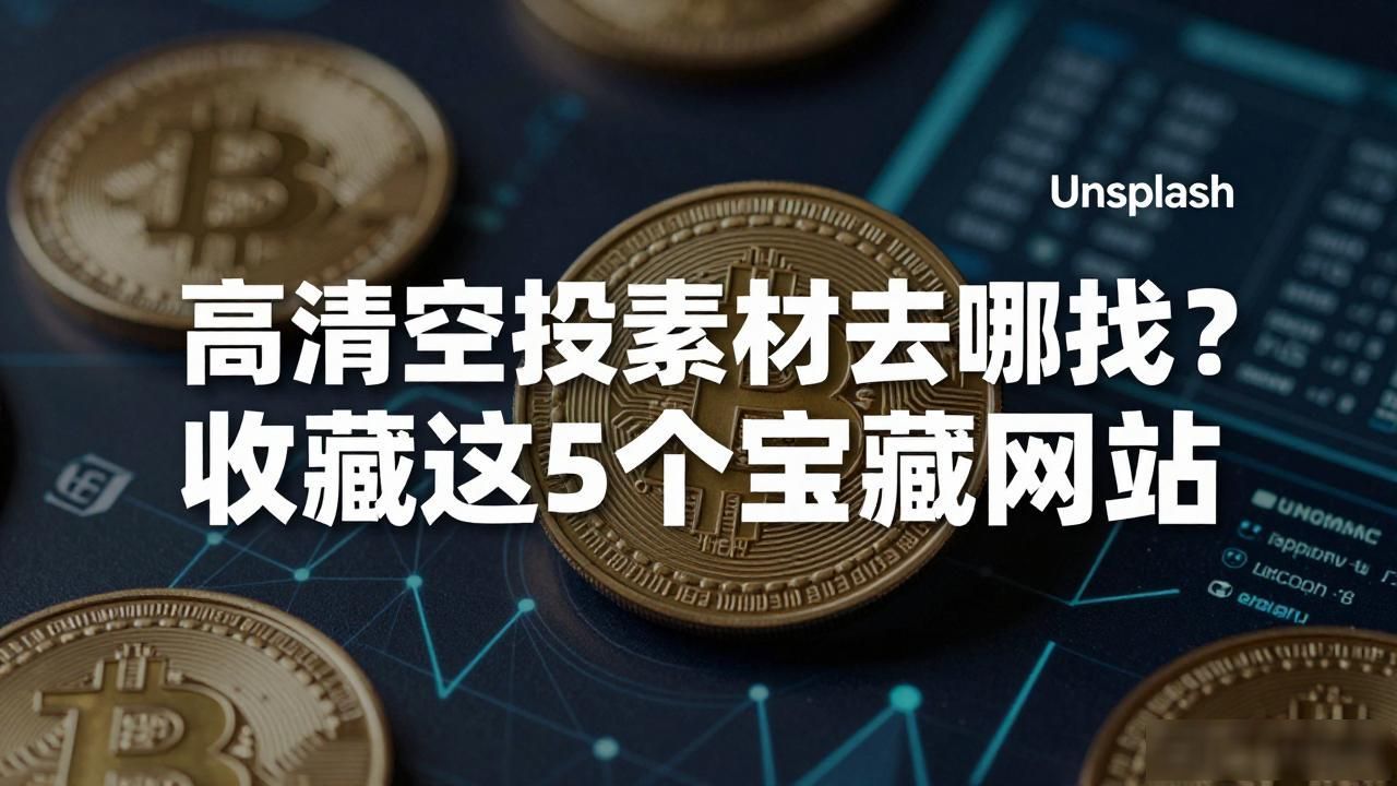 高清空投素材去哪找？收藏这5个宝藏网站